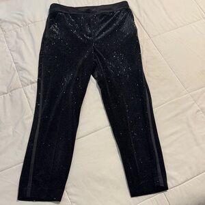 Express Black Sparkle Pants